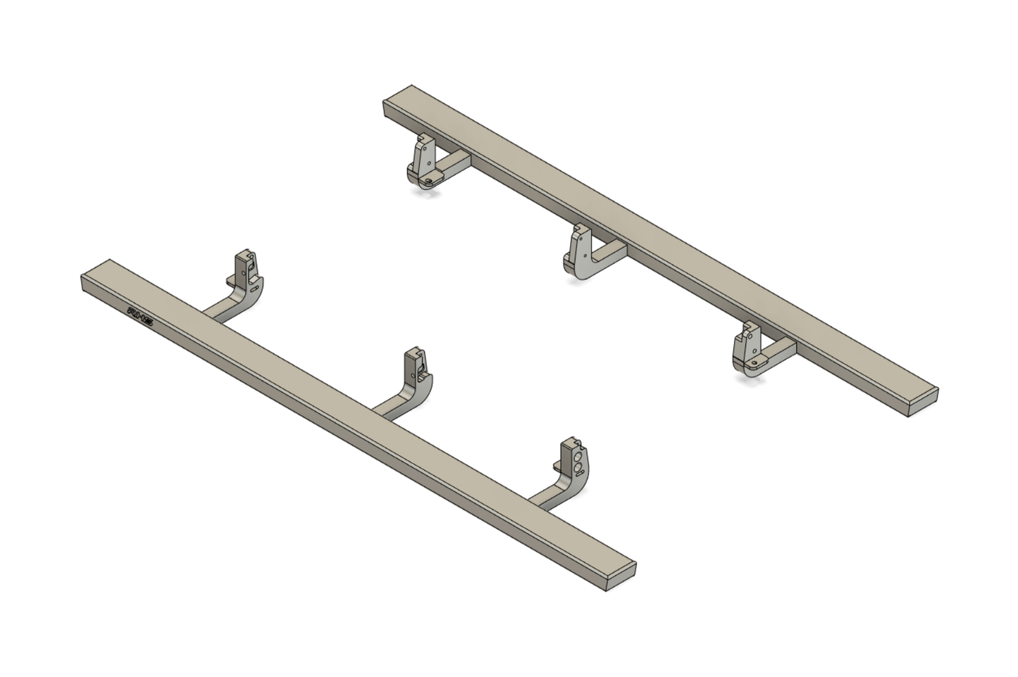 Mitsubishi Pajero Generations 3 & 4 Long Wheelbase Rock Sliders by RHS