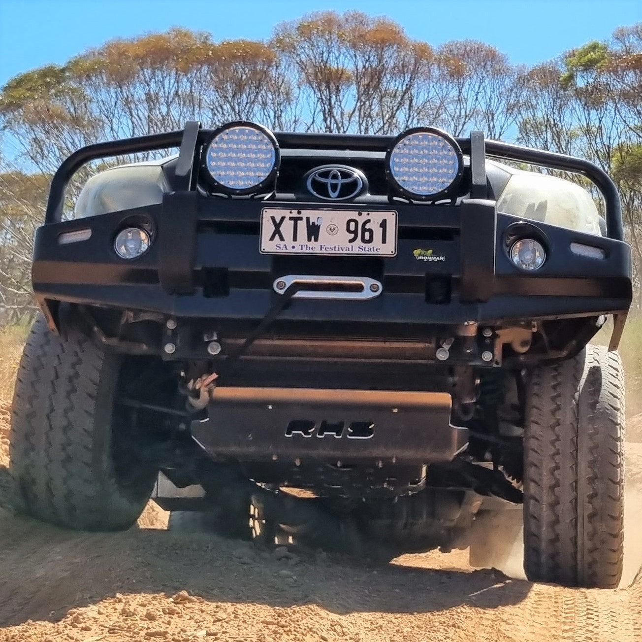 Toyota Hilux N70 KUN26 bash plates by RHS