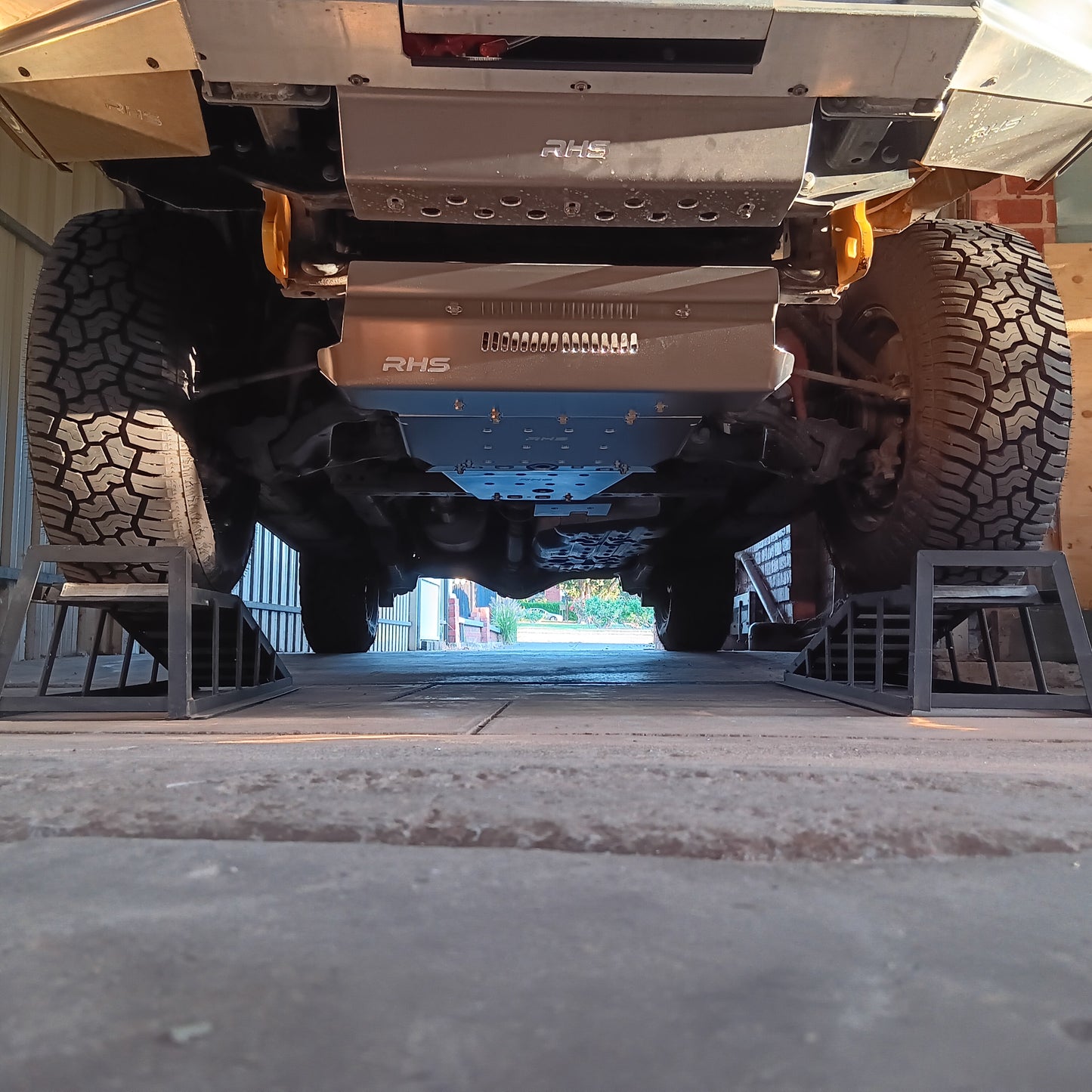 Toyota Fortuner bash plates by RHS