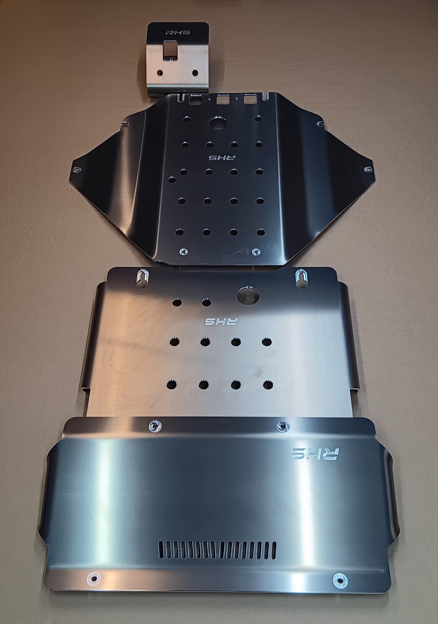 Isuzu Mux RJ bash plates by RHS