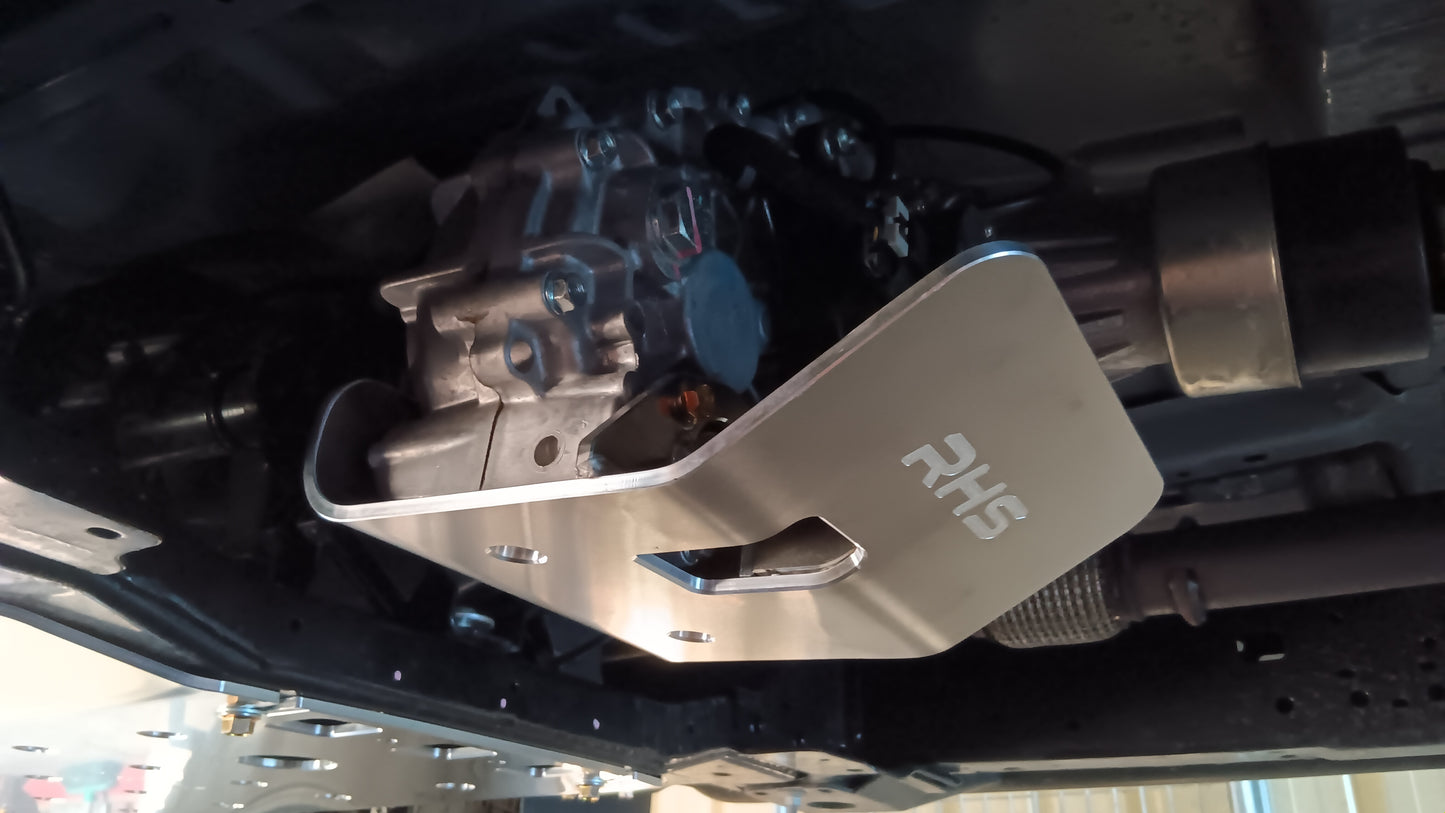 Isuzu Mux RJ bash plates by RHS