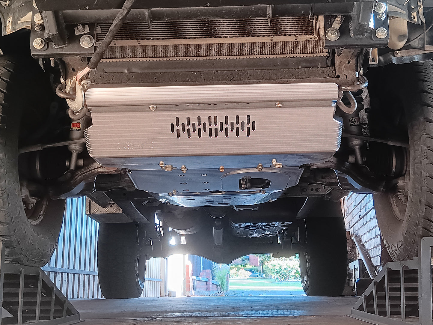 Toyota Hilux N70 KUN26 bash plates by RHS