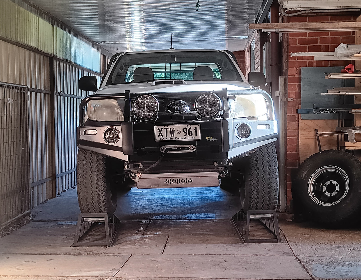 Toyota Hilux N70 KUN26 bash plates by RHS