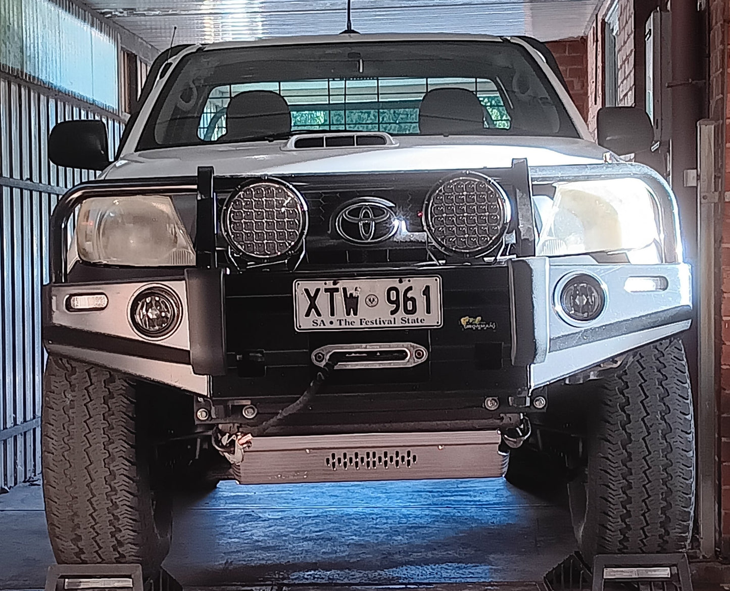 Toyota Hilux N70 KUN26 bash plates by RHS