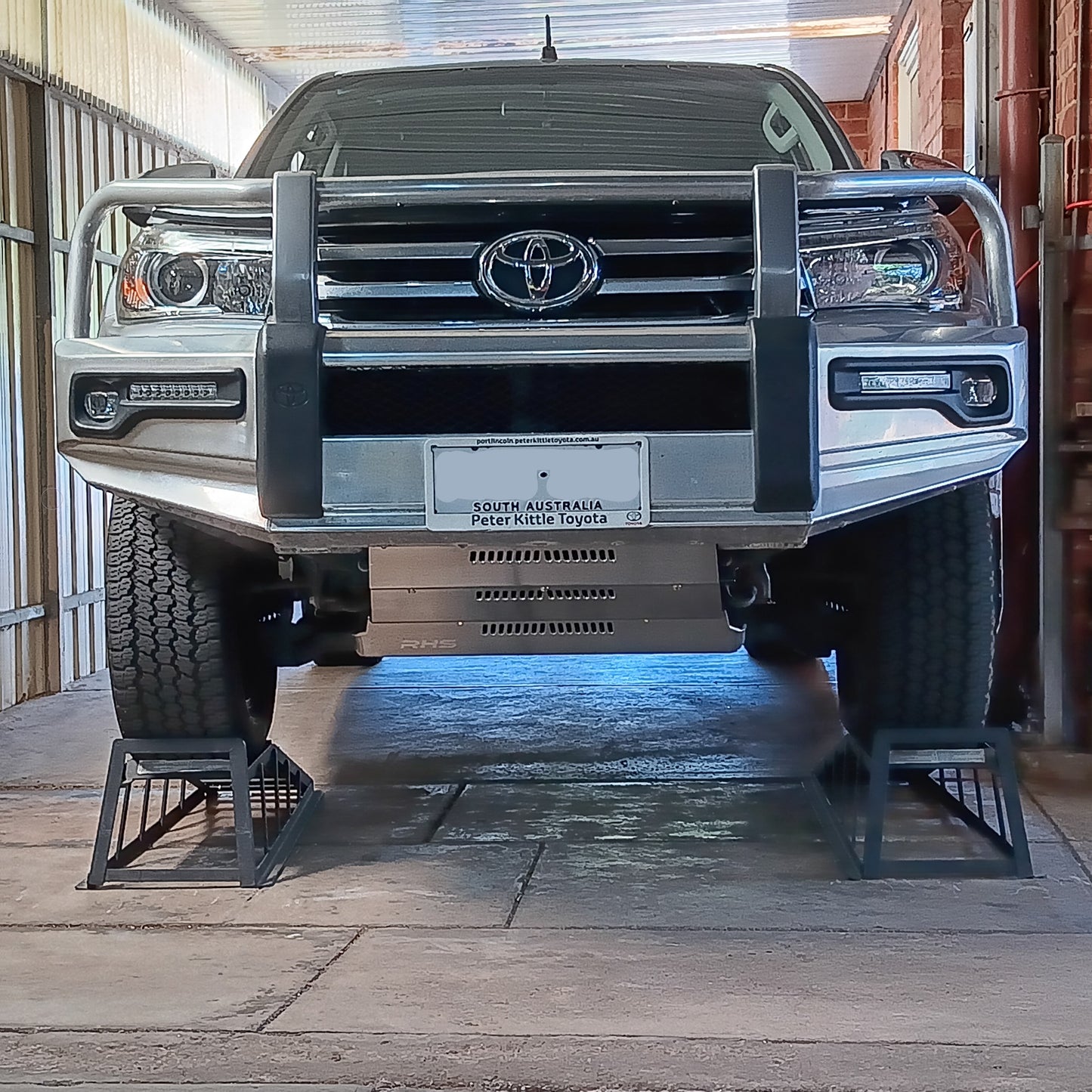 Toyota Hilux N80 GUN126 bash plates by RHS
