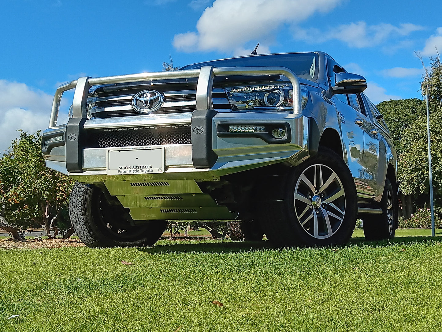 Toyota Hilux N80 GUN126 bash plates by RHS