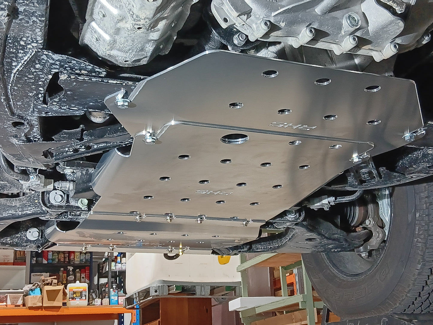 Nissan Patrol Y62 bash plates by RHS