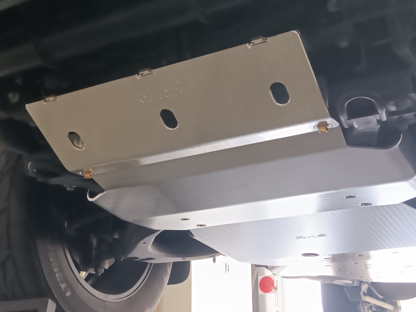 Isuzu Mux RF bash plates by RHS