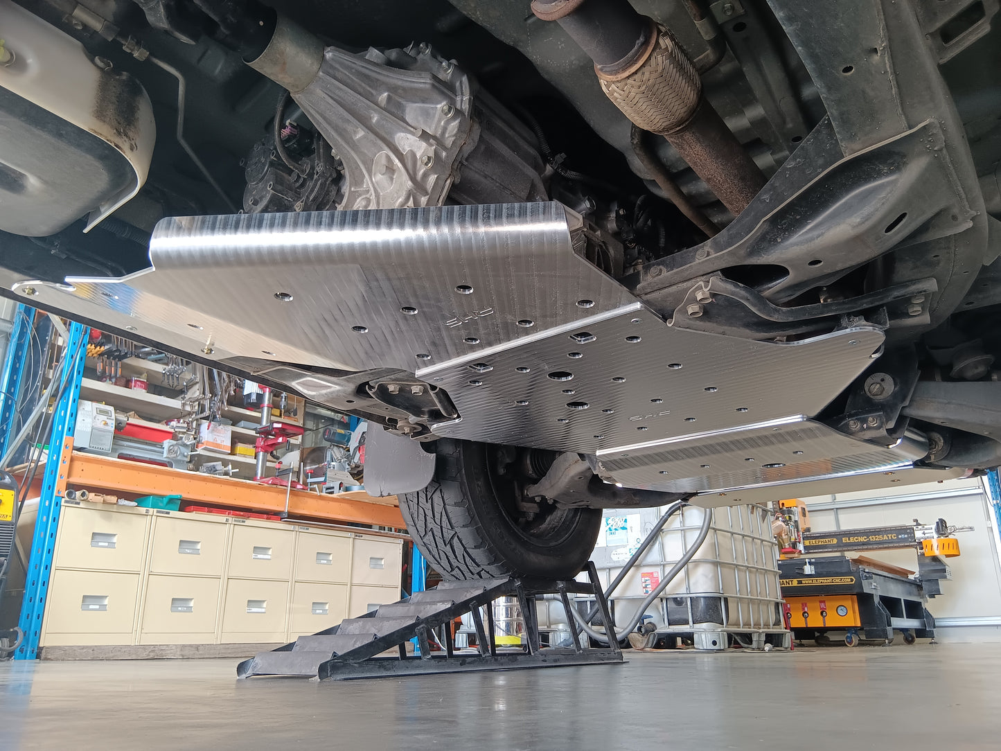 Isuzu Mux RF bash plates by RHS