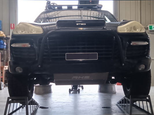 Porsche Cayenne bash plates by RHS