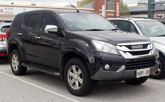 Isuzu Mux RF bash plates by RHS