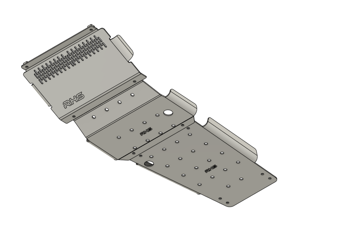 Mitsubishi Pajero Sport QE QF QG bash plates by RHS