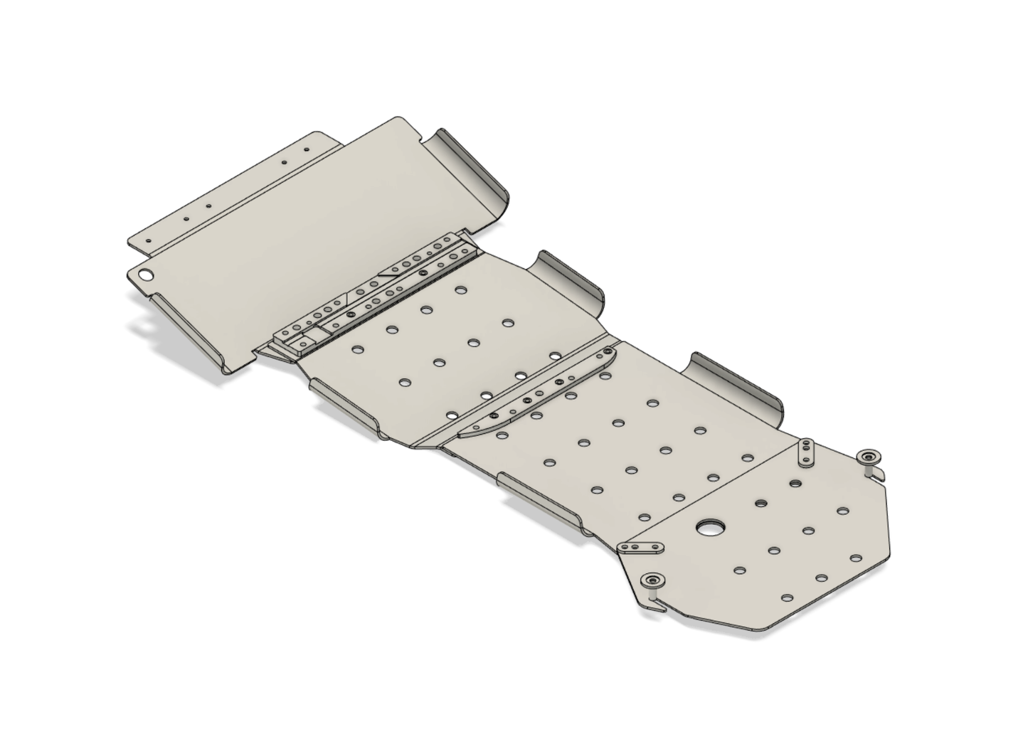 Nissan Patrol Y62 bash plates (incl HBMC) by RHS