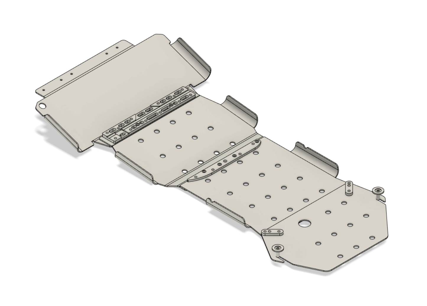 Nissan Patrol Y62 bash plates by RHS