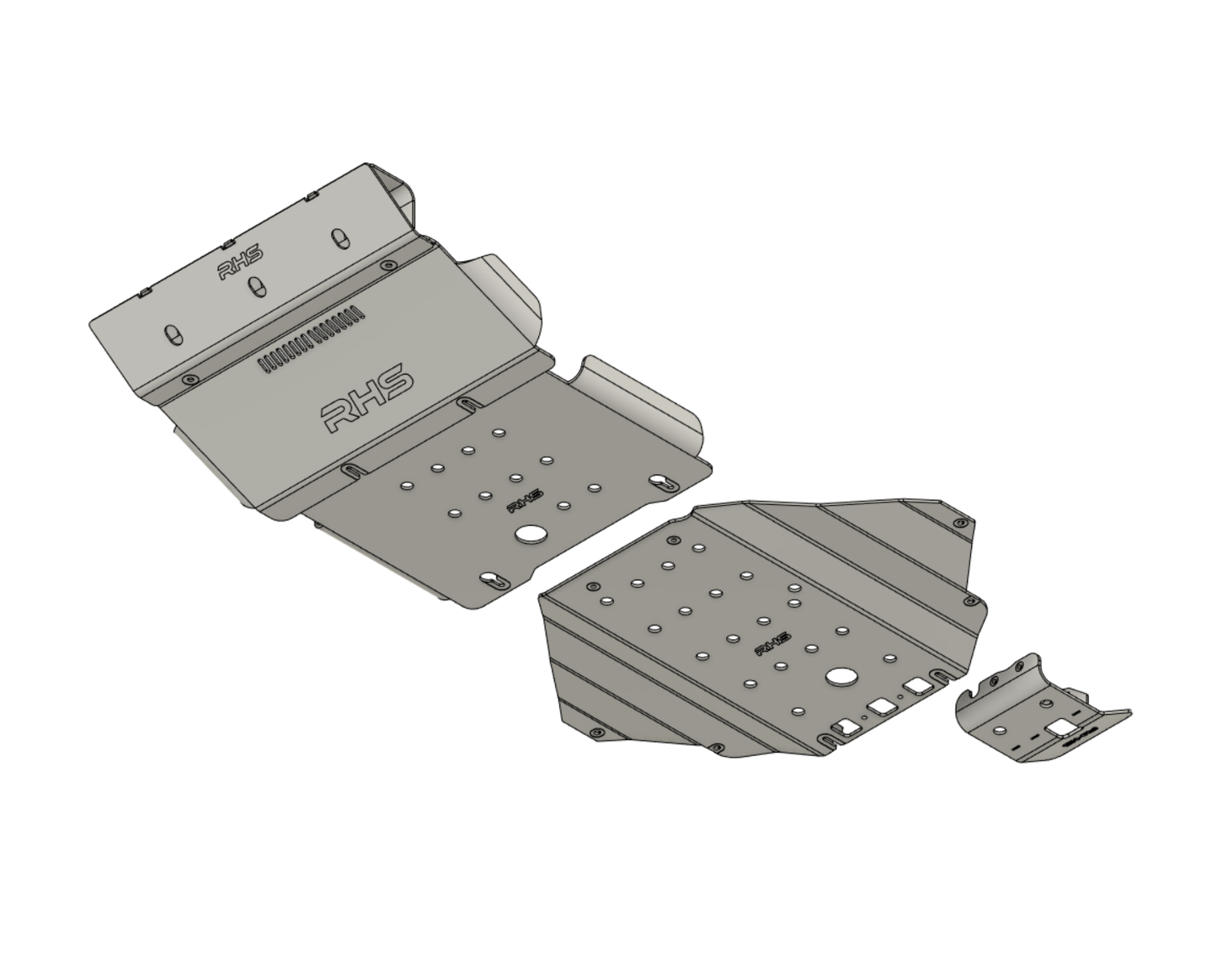 Isuzu Dmax RG bash plates by RHS