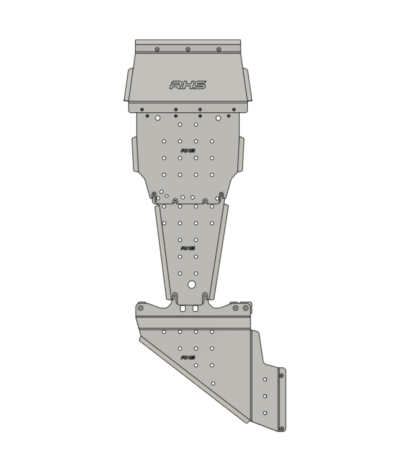 Toyota Landcruiser 200 Series bash plates by RHS