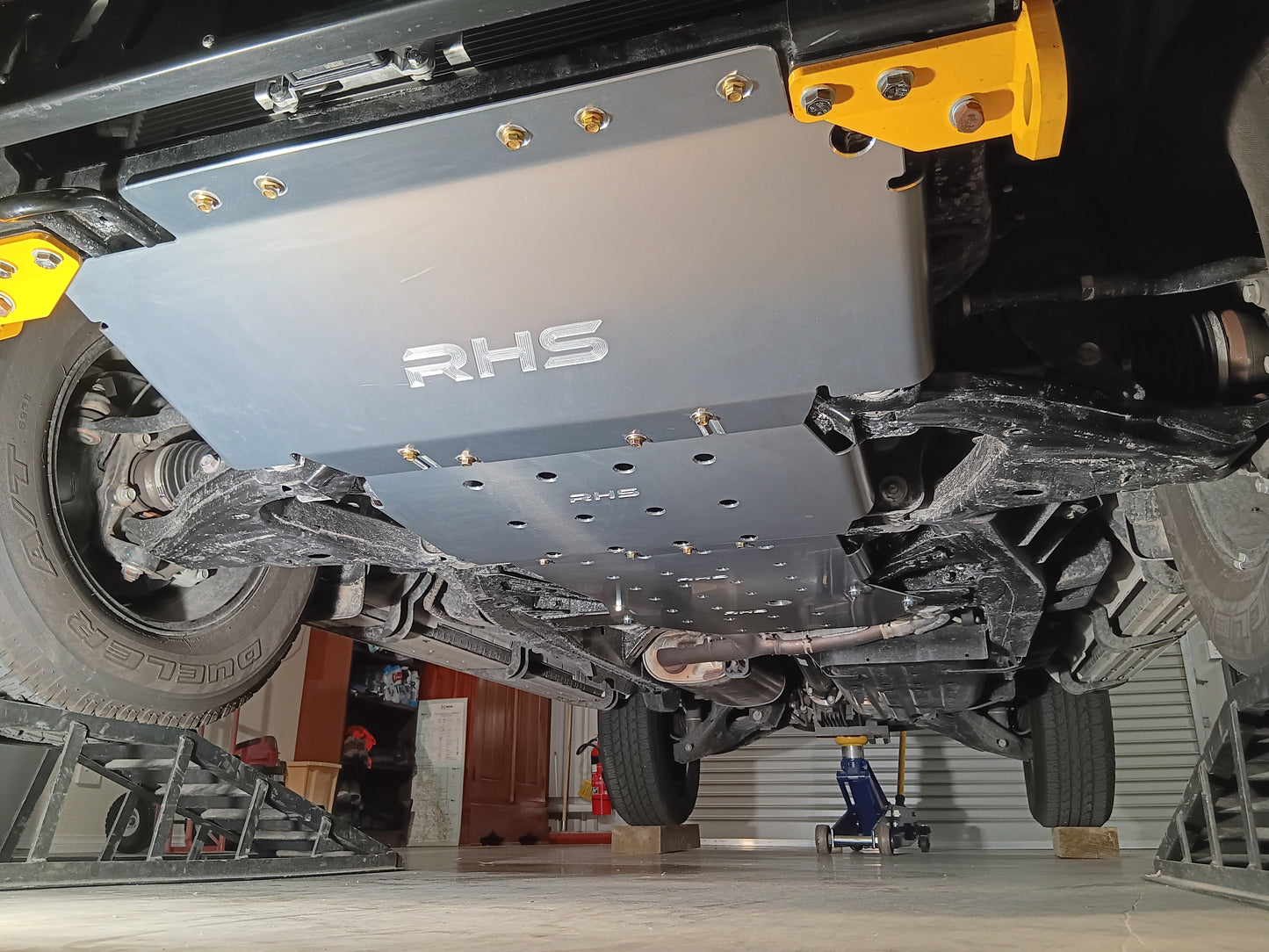 Nissan Patrol Y62 bash plates by RHS