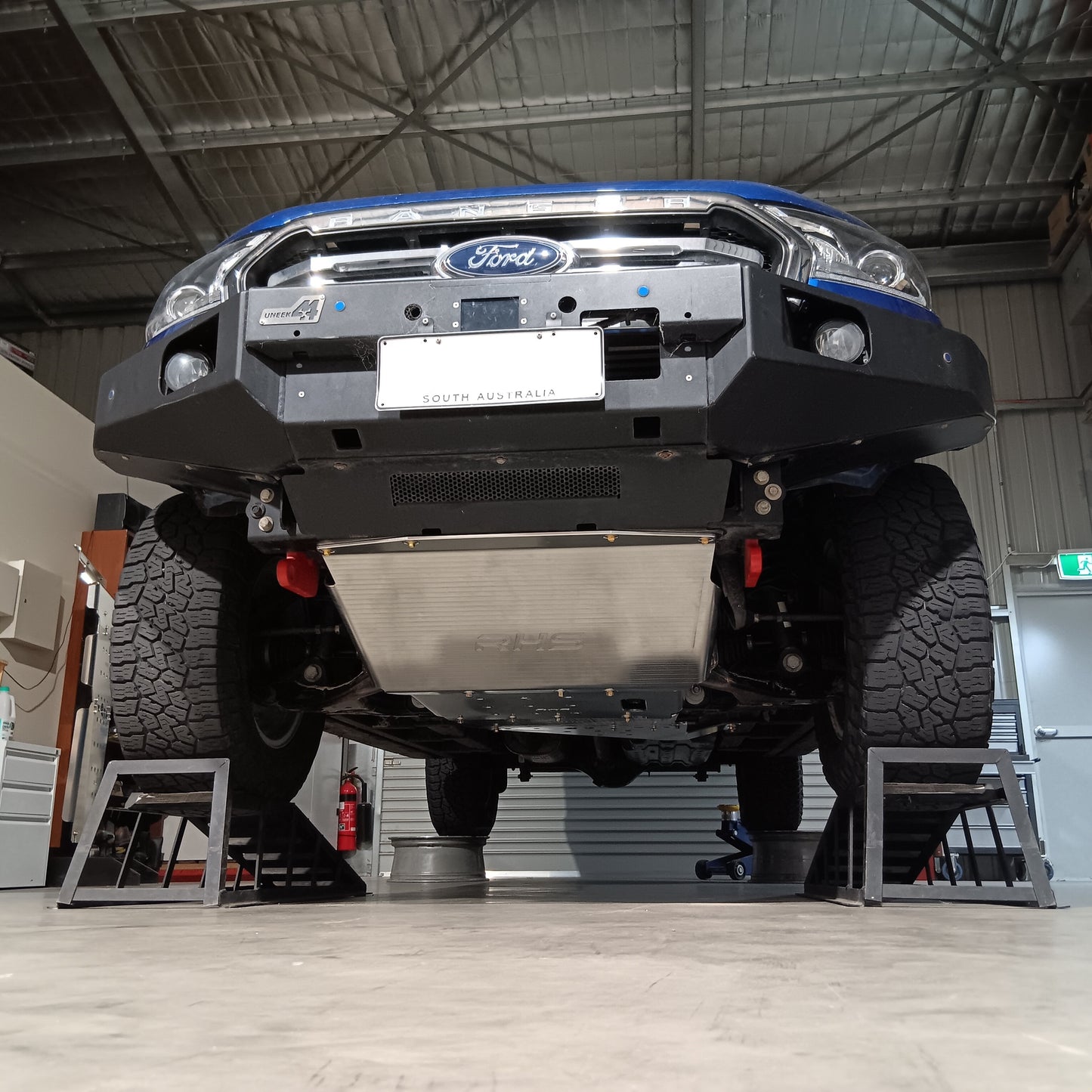 Ford Everest UA bash plates by RHS