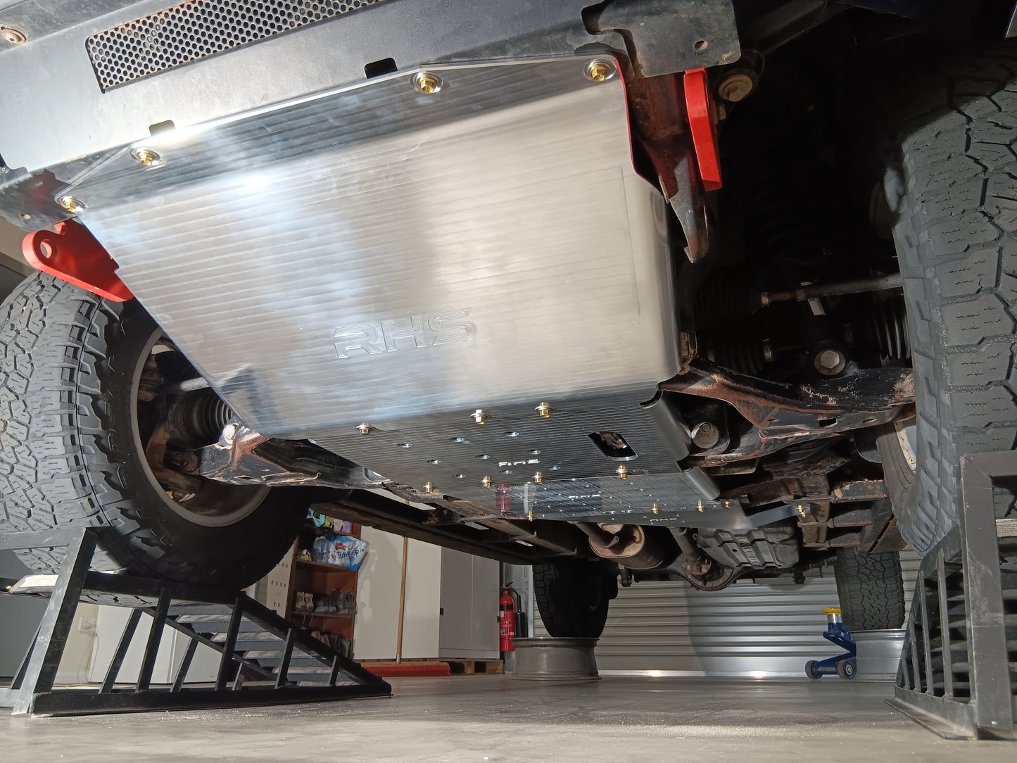 Ford Everest UA bash plates by RHS