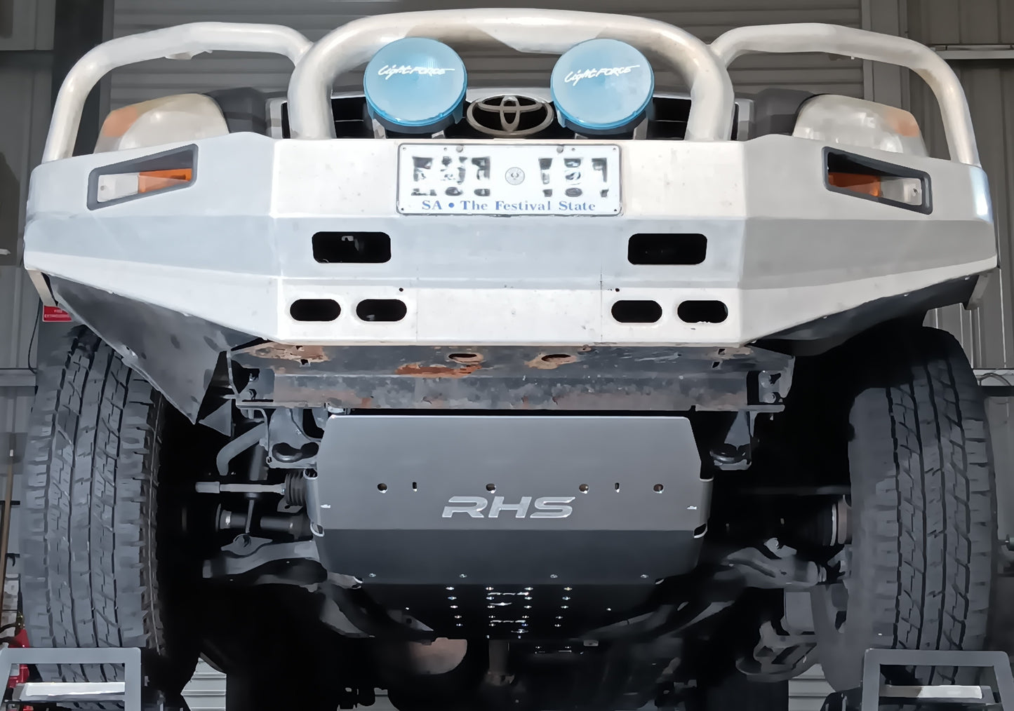 Toyota Prado 120 Series (incl KDSS) bash plates by RHS