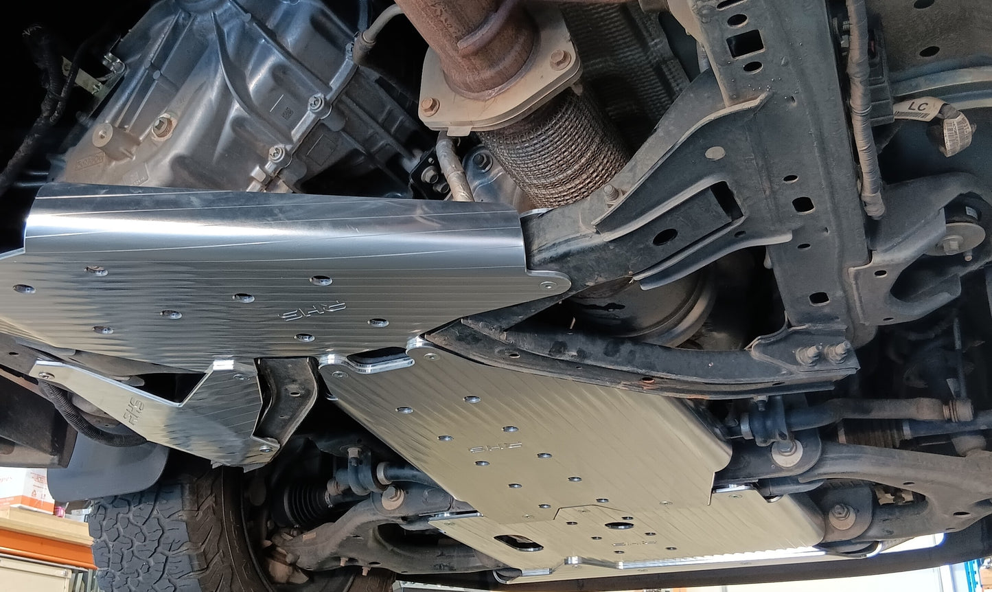 Ford Everest UB bash plates by RHS