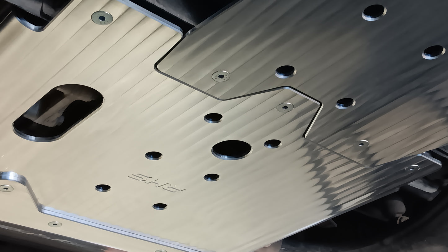 Ford Everest UB bash plates by RHS