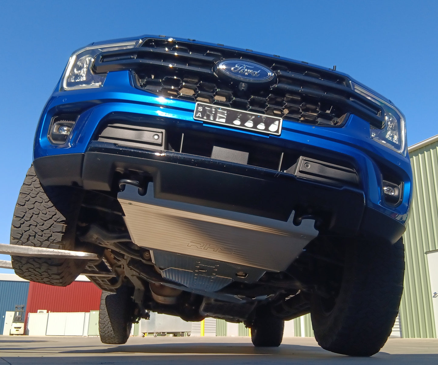 Ford Everest UB bash plates by RHS