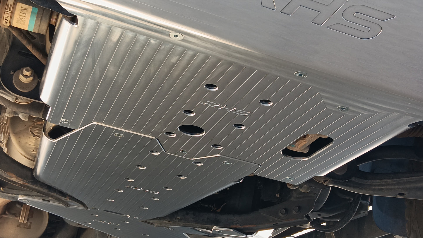 Ford Everest UB bash plates by RHS