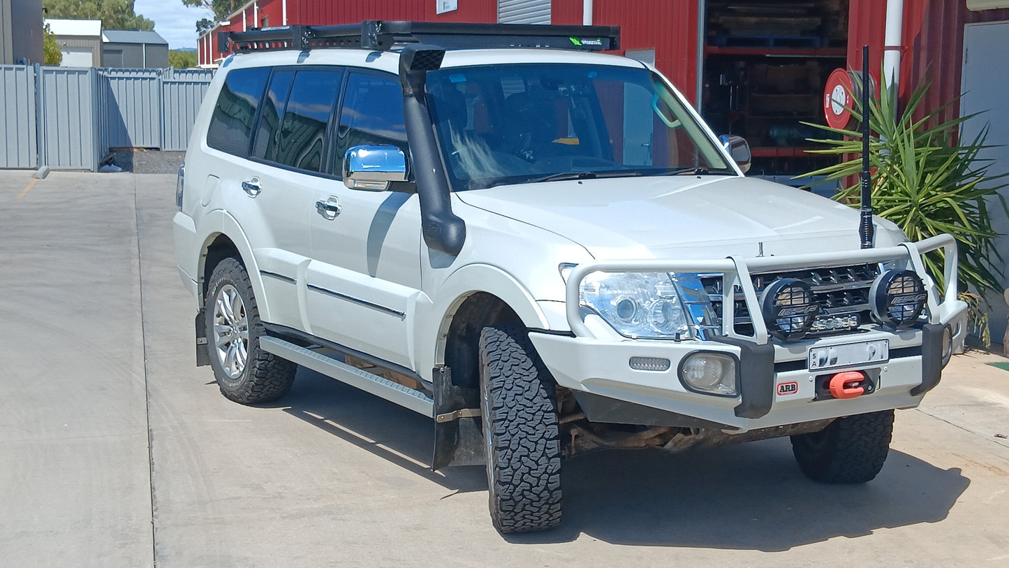 Mitsubishi Pajero Generations 3 & 4 Long Wheelbase Rock Sliders by RHS
