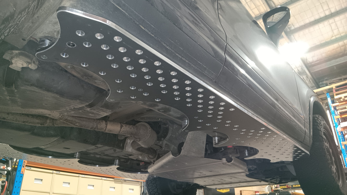 Porsche Cayenne rock sliders by RHS