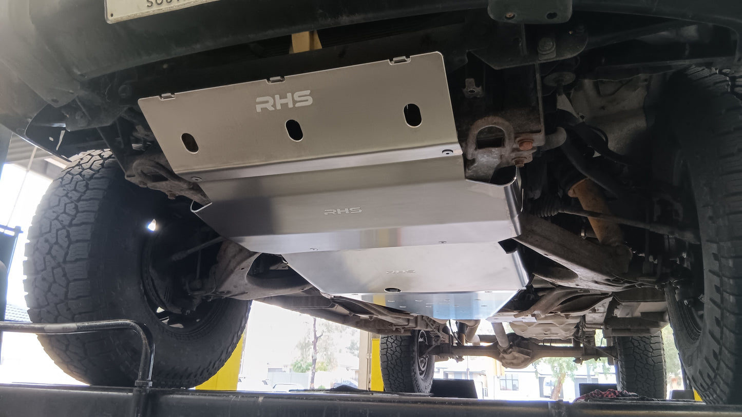 Isuzu Dmax RT bash plates by RHS