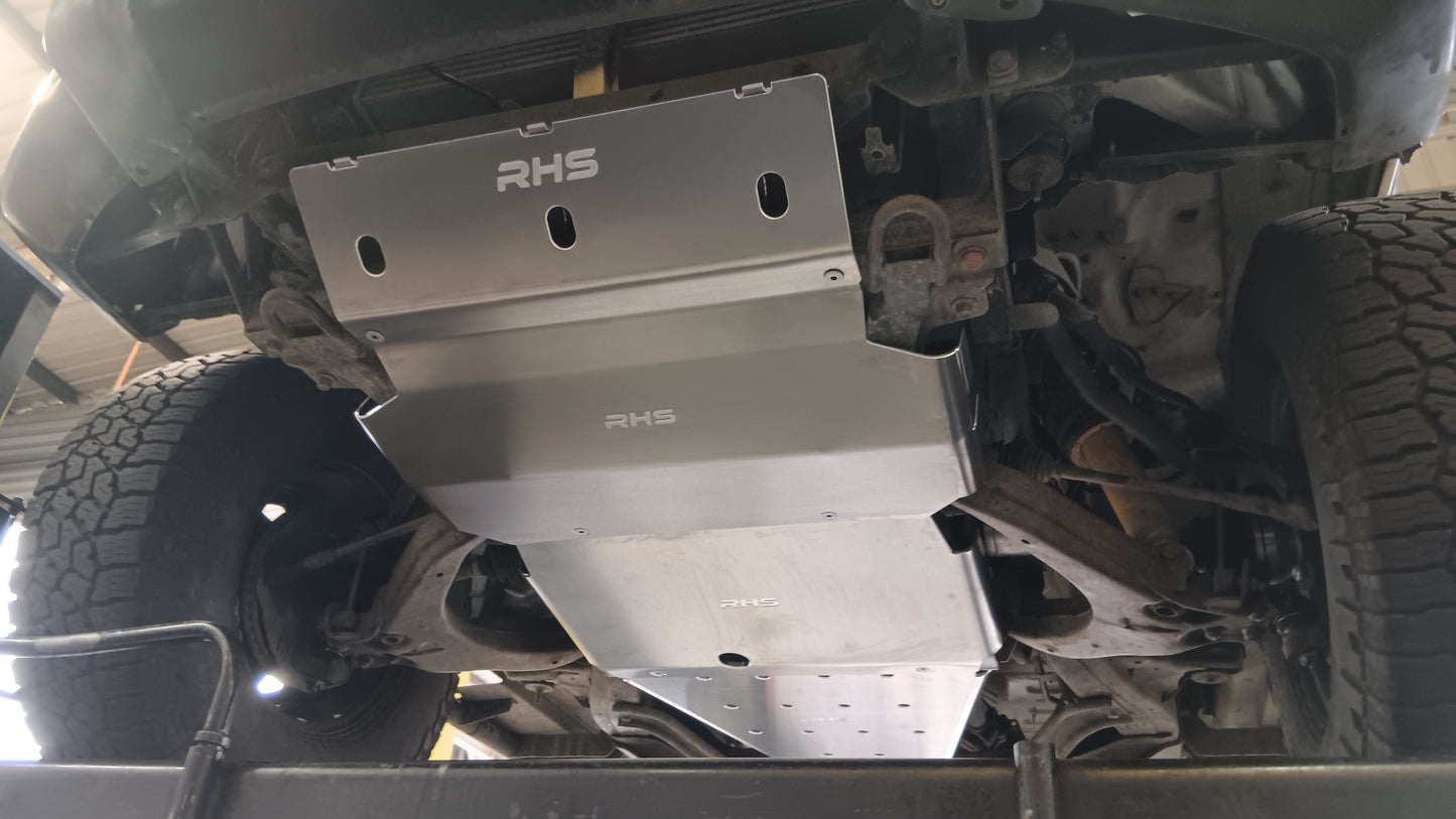 Isuzu Dmax RT bash plates by RHS