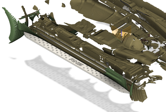 Porsche Cayenne rock sliders by RHS