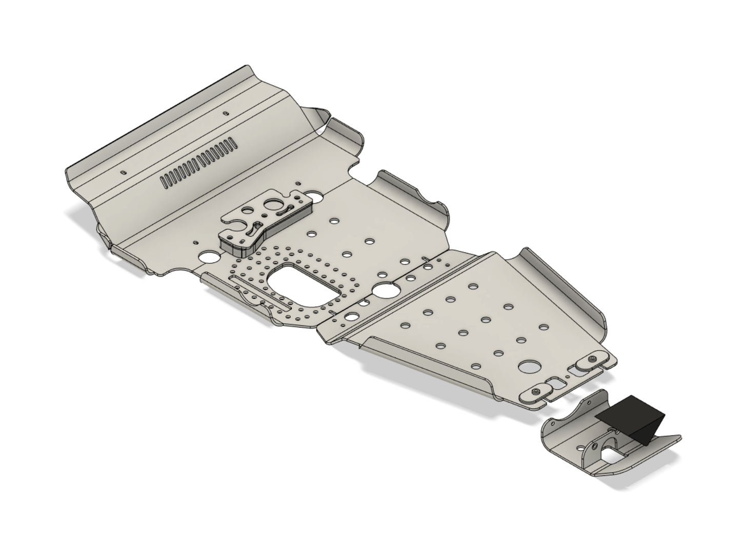 Toyota Hilux N80 GUN126 bash plates by RHS