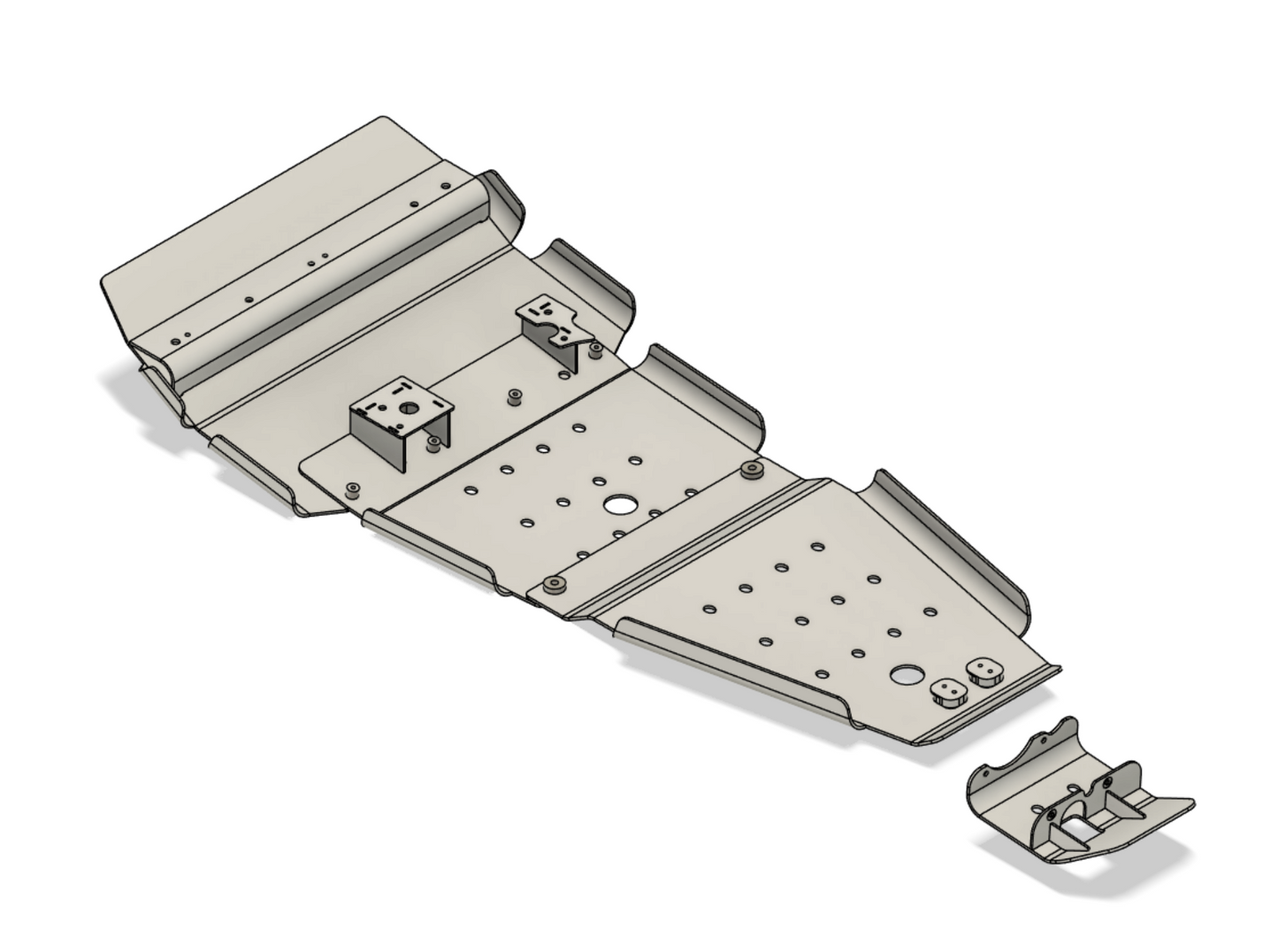 Toyota Prado 120 Series (incl KDSS) bash plates by RHS