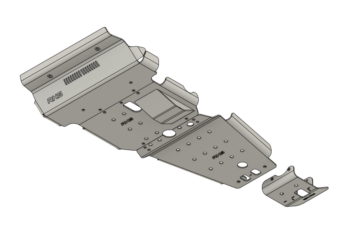 Toyota Hilux N80 GUN126 bash plates by RHS